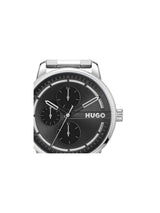 Hugo Stamp Multi Chronograph Black 44 mm Dial Men Watch 1530368