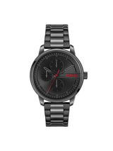 Hugo Stamp Multi Chronograph Black 44 mm Dial Men Watch 1530369