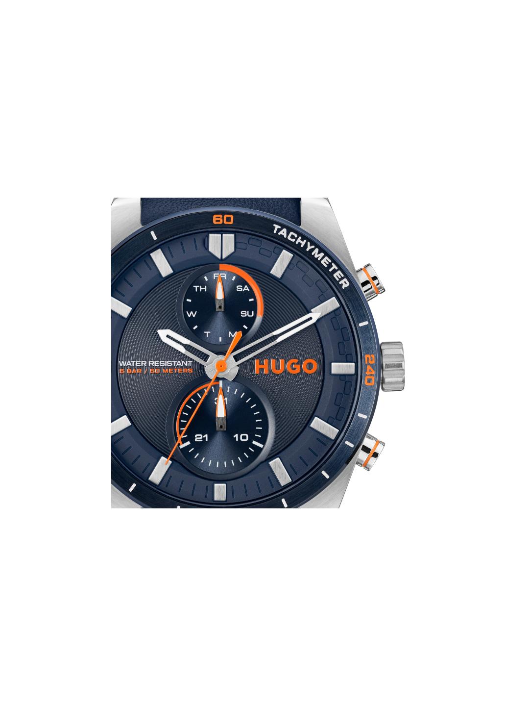 Hugo Fast Chronograph Blue 44 mm Dial Men Watch 1530371