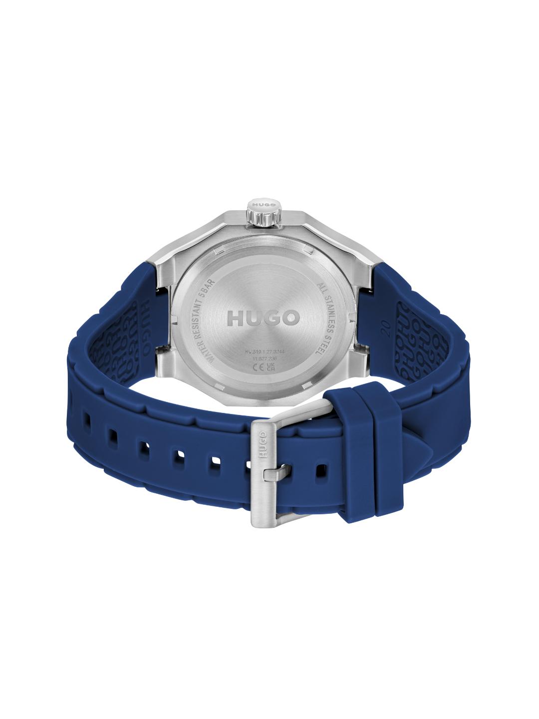 Hugo Grail Skeleton Chronograph Blue 44 mm Dial Men Watch 1530375