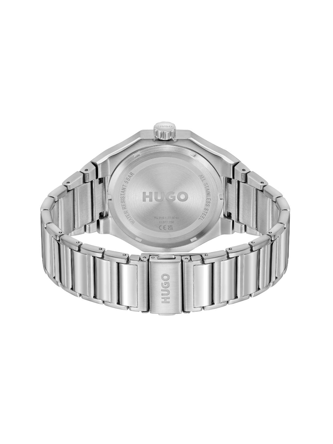 Hugo Grail Skeleton Chronograph Silver 44 mm Dial Men Watch 1530377