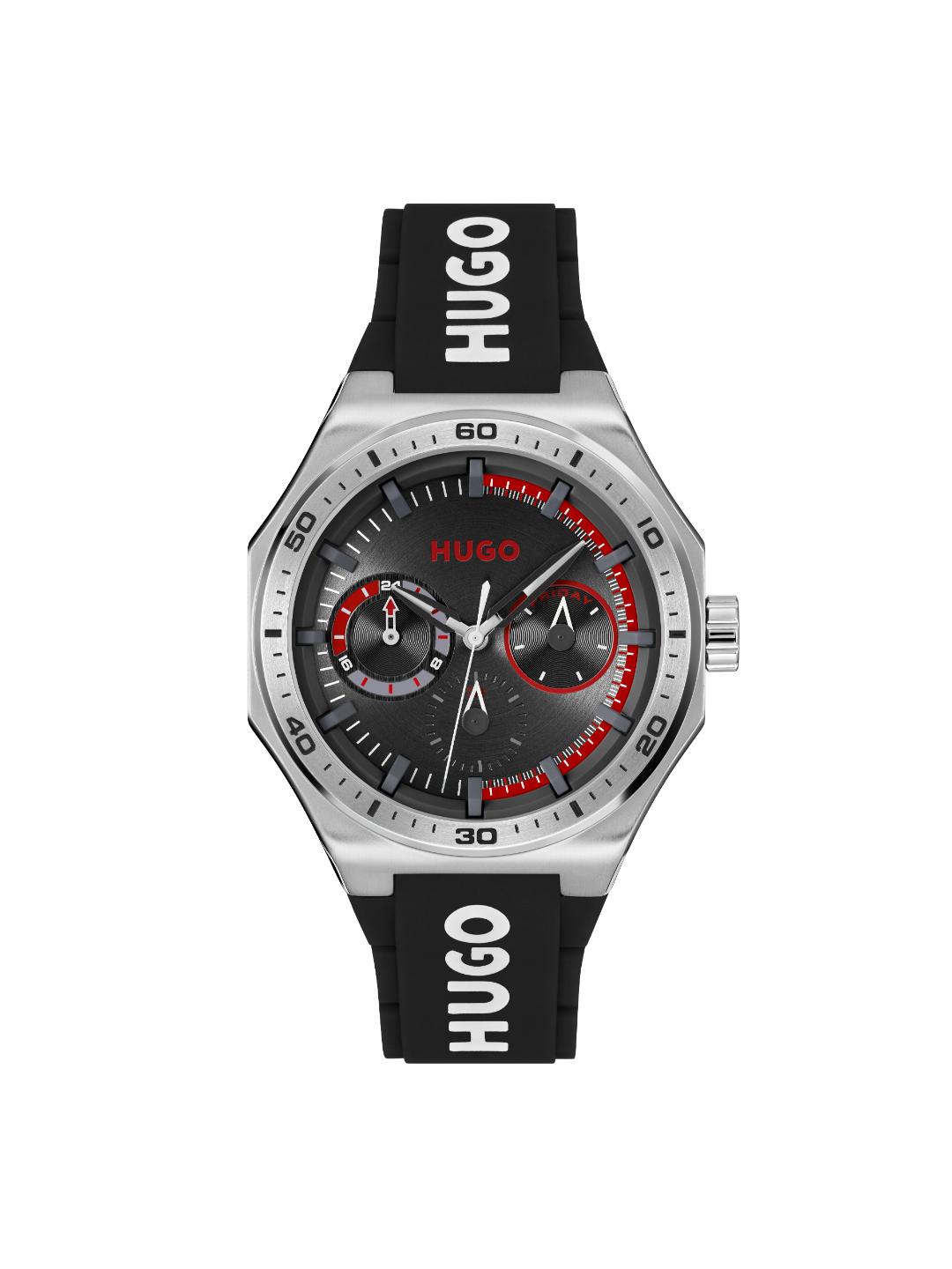 Hugo Grail Sport Chronograph Black 44 mm Dial Men Watch 1530397