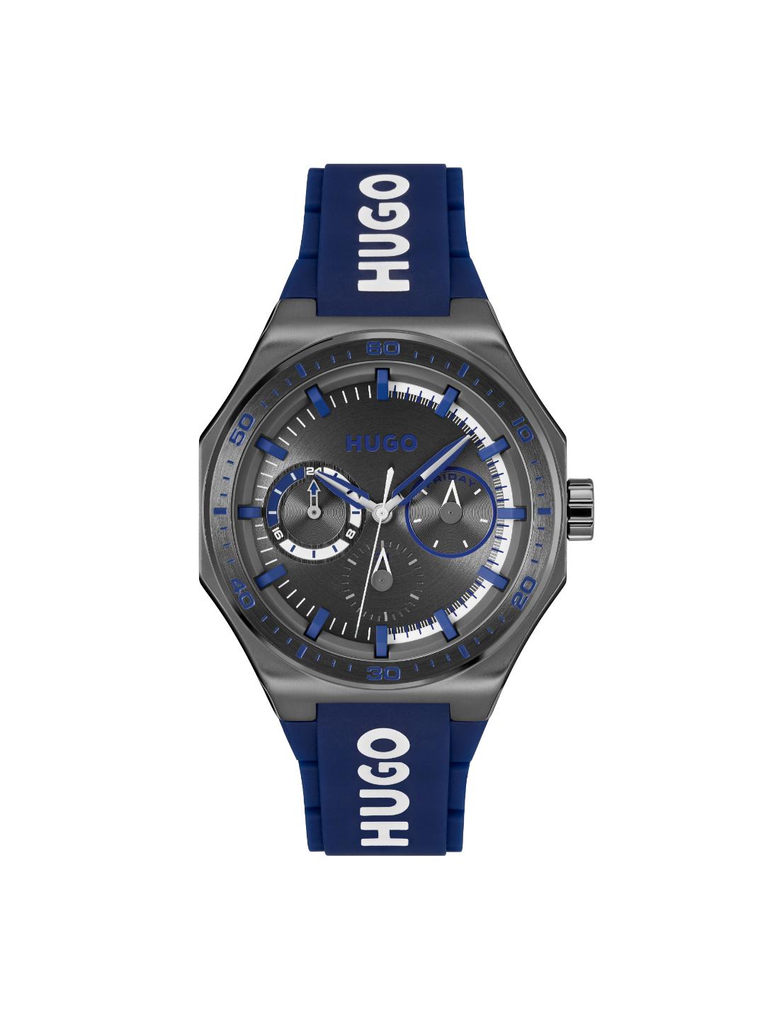 Hugo Grail Sport Chronograph Grey 44 mm Dial Men Watch 1530398