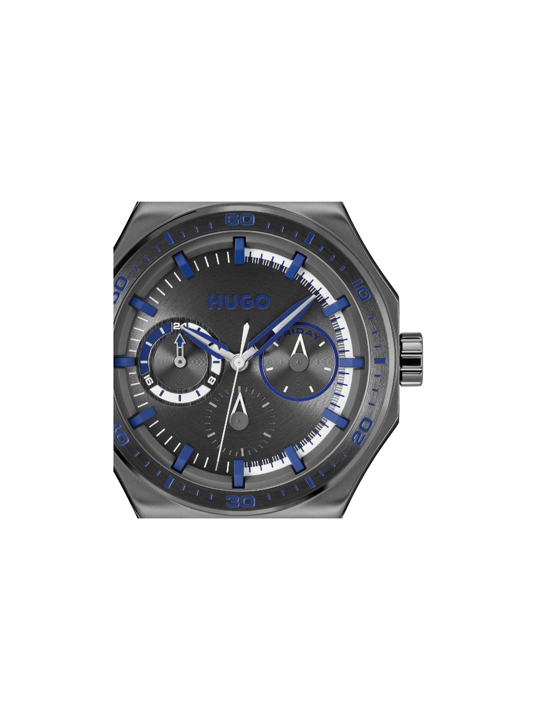 Hugo Grail Sport Chronograph Grey 44 mm Dial Men Watch 1530398
