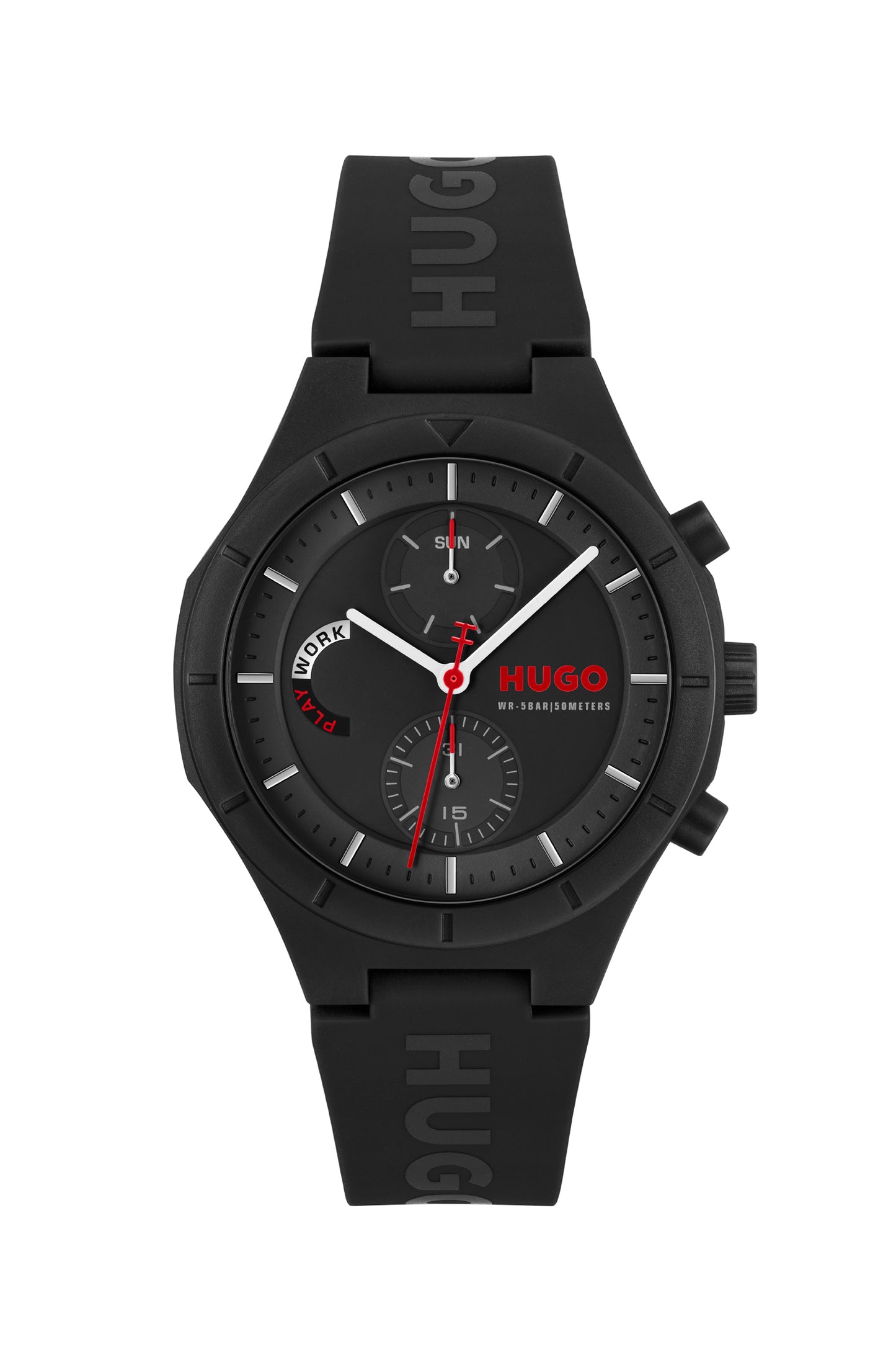 Hugo Boss LIT MULTI 44 mm Black Dial Men Watch- 1530402