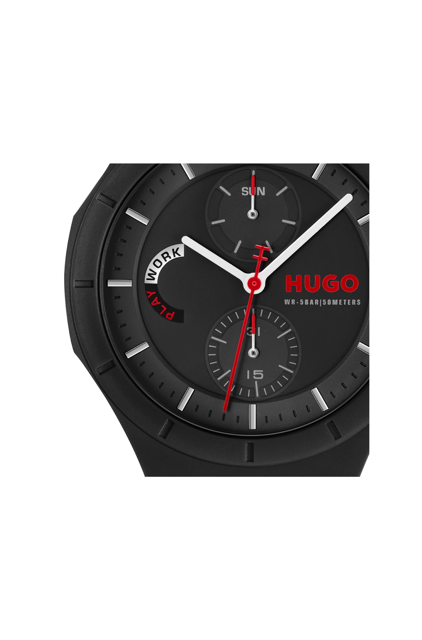 Hugo Boss LIT MULTI 44 mm Black Dial Men Watch- 1530402