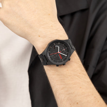 Hugo Boss LIT MULTI 44 mm Black Dial Men Watch- 1530402