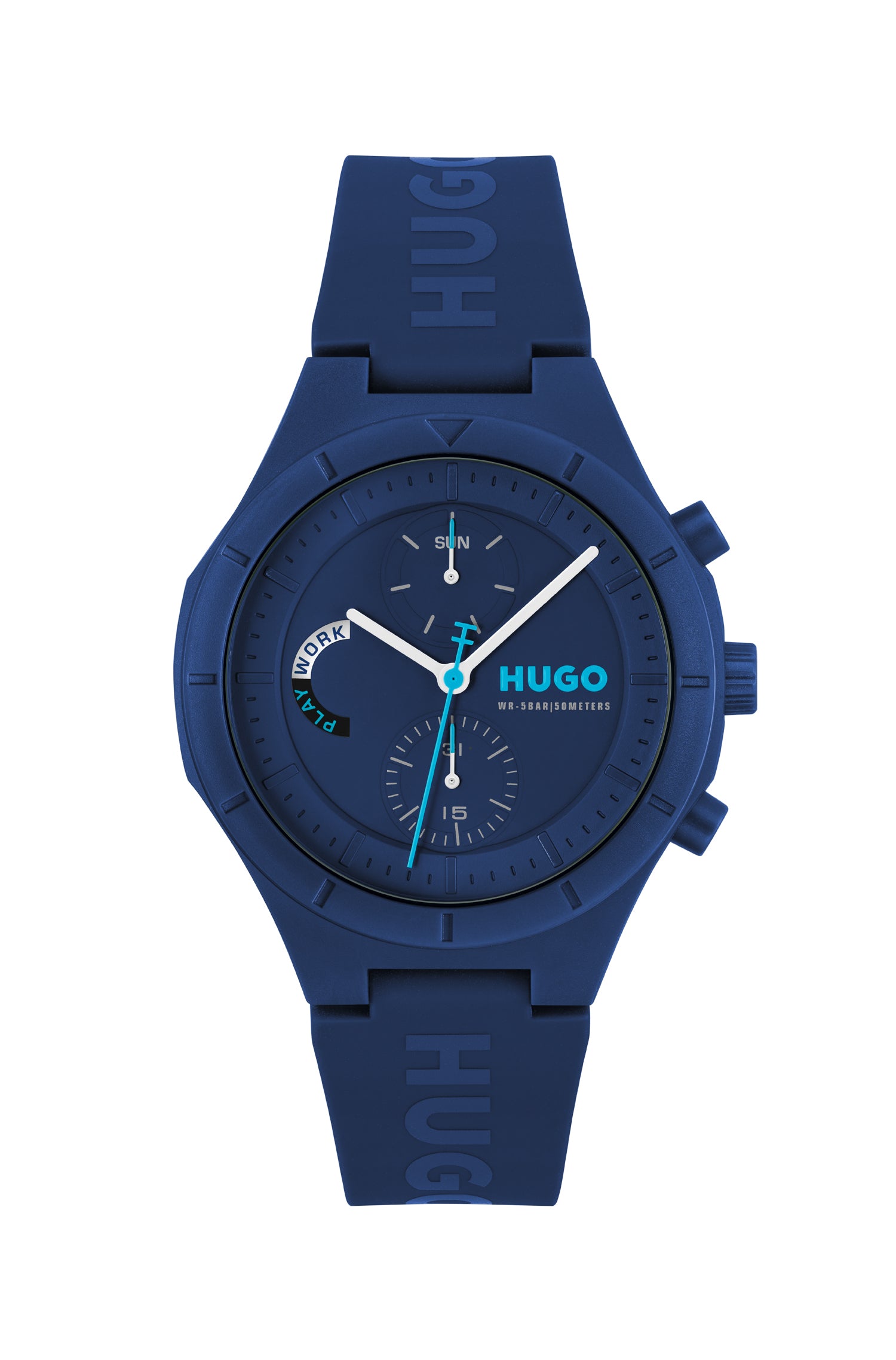 Hugo Boss LIT MULTI 44 mm Blue Dial Men Watch 1530404