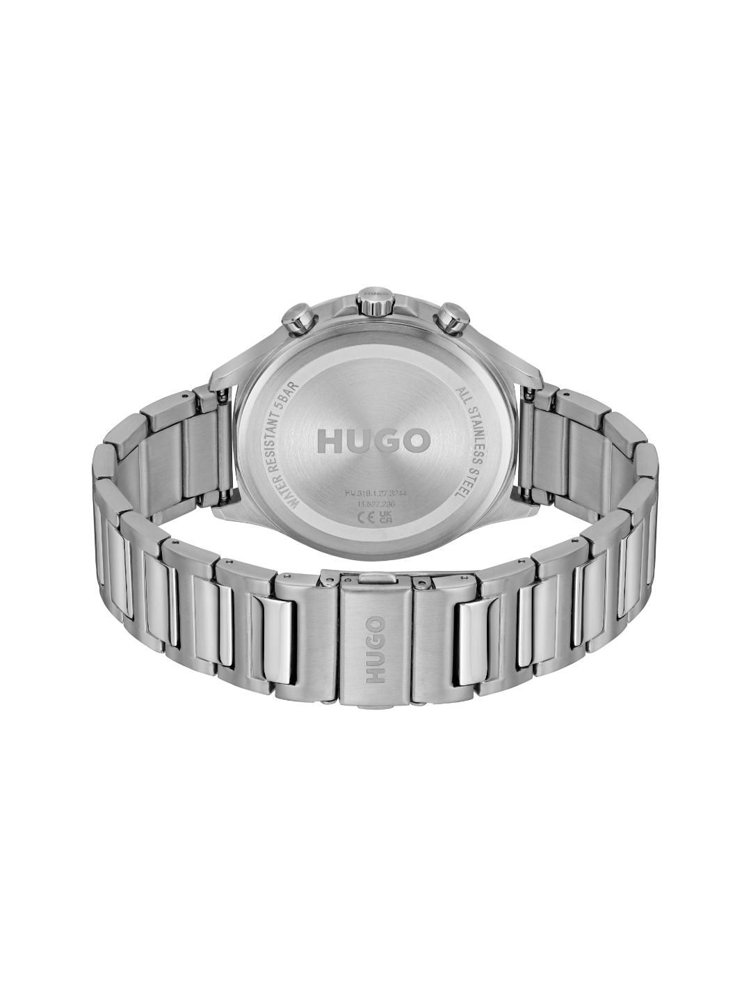 Hugo Smash Multi Chronograph Grey 43 mm Dial Men Watch 1530411
