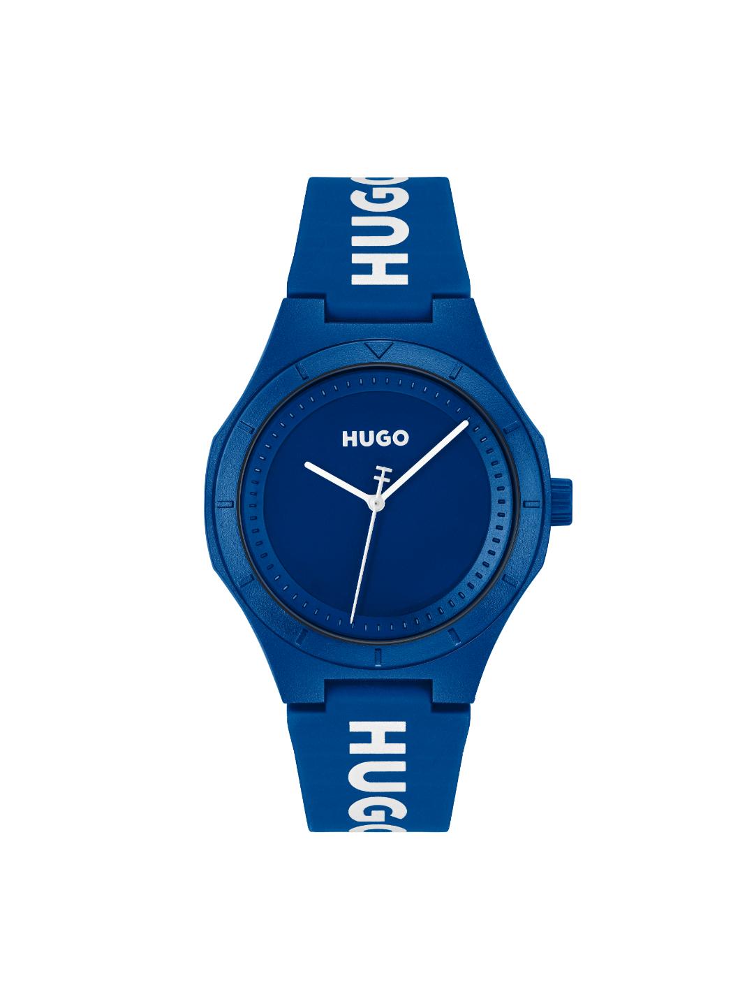 Hugo Lit Basic Blue 42 mm Dial Men Analog Watch 1530414