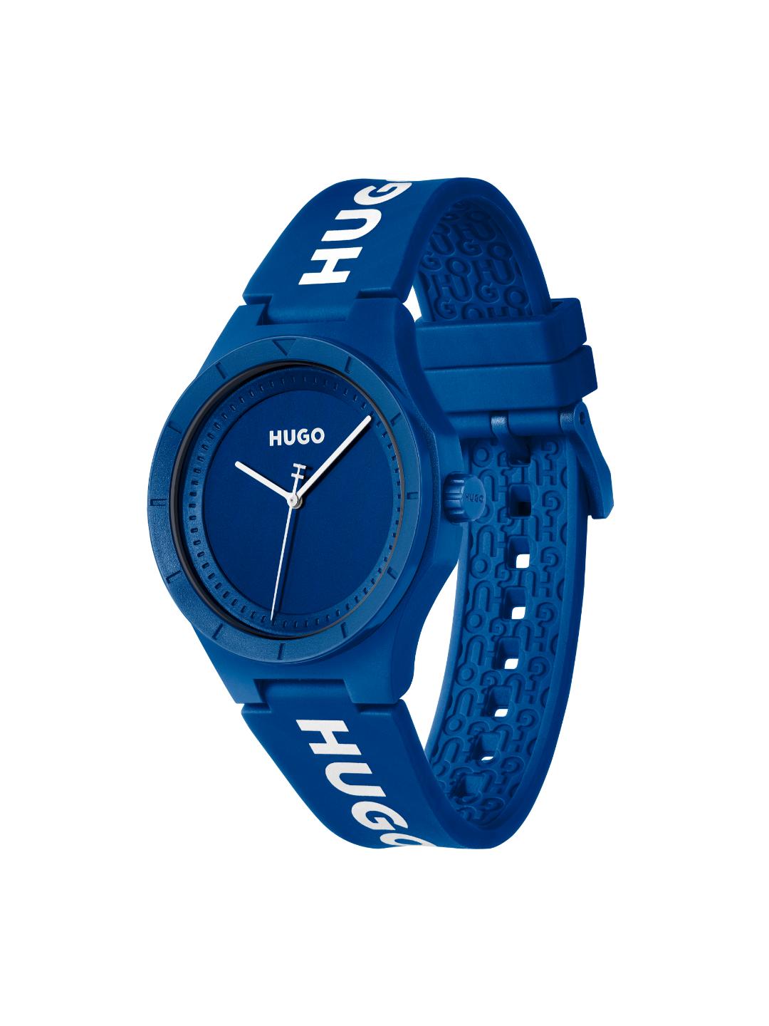 Hugo Lit Basic Blue 42 mm Dial Men Analog Watch 1530414