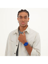 Hugo Lit Basic Blue 42 mm Dial Men Analog Watch 1530414