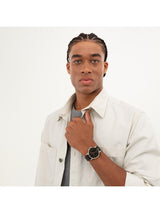 Hugo Smooth Basic Black 41 mm Dial Men Analog Watch 1530417