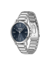 Hugo Smooth Basic Blue 41 mm Dial Men Analog Watch 1530419