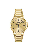 Hugo Smooth Basic Gold 41 mm Dial Men Analog Watch 1530420