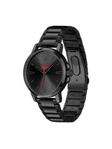 Hugo Smooth Basic Black 41 mm Dial Men Analog Watch 1530421