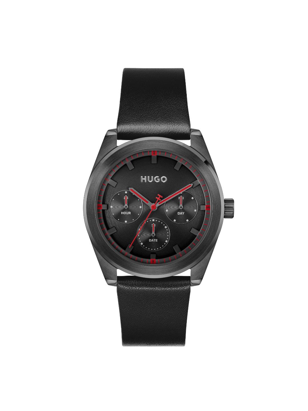 Hugo Bright Sport Chronograph Black 42 mm Dial Men Watch 1530423