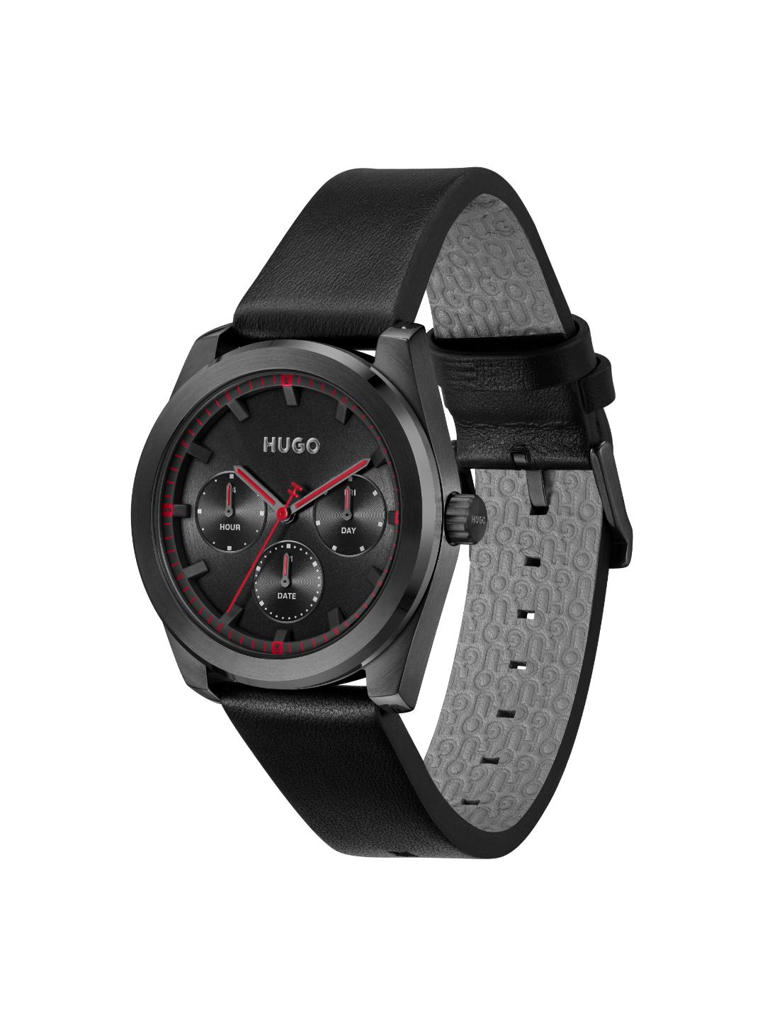 Hugo Bright Sport Chronograph Black 42 mm Dial Men Watch 1530423
