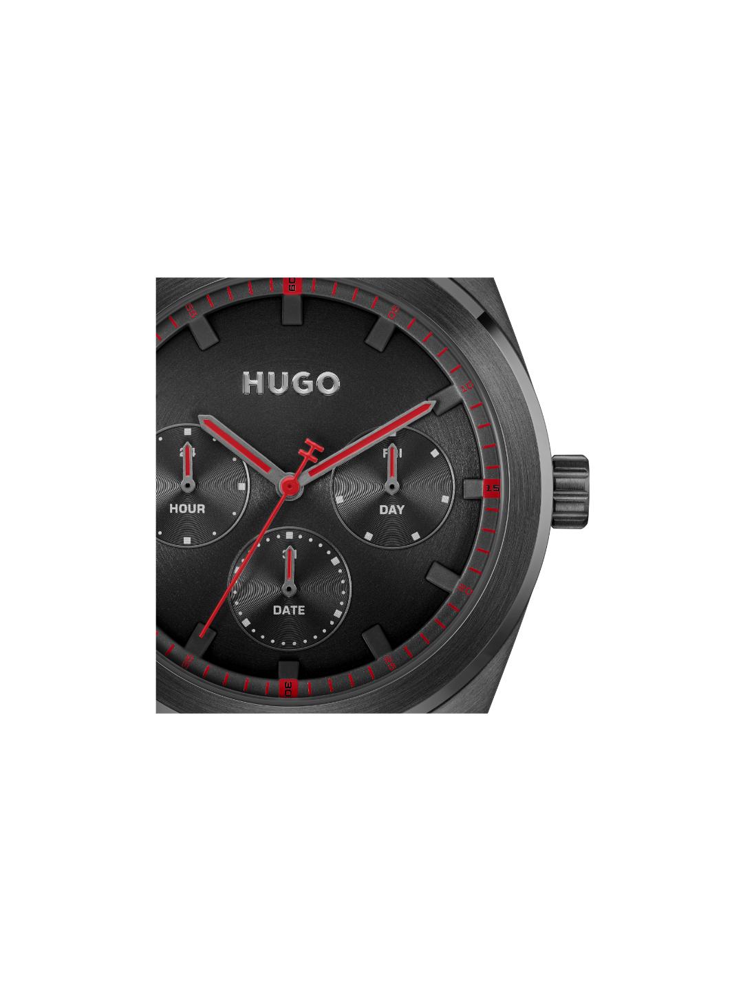 Hugo Bright Sport Chronograph Black 42 mm Dial Men Watch 1530423