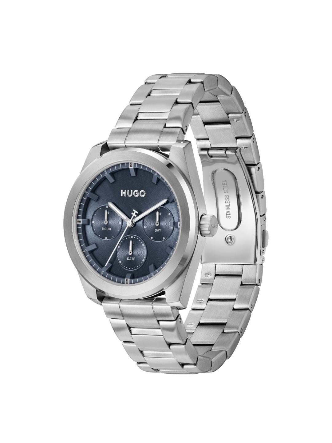 Hugo Bright Sport Chronograph Blue 42 mm Dial Men Watch 1530424
