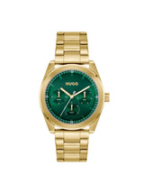 Hugo Bright Sport Chrono Green 42 mm Dial Men Watch 1530425