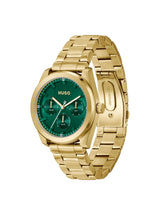 Hugo Bright Sport Chrono Green 42 mm Dial Men Watch 1530425