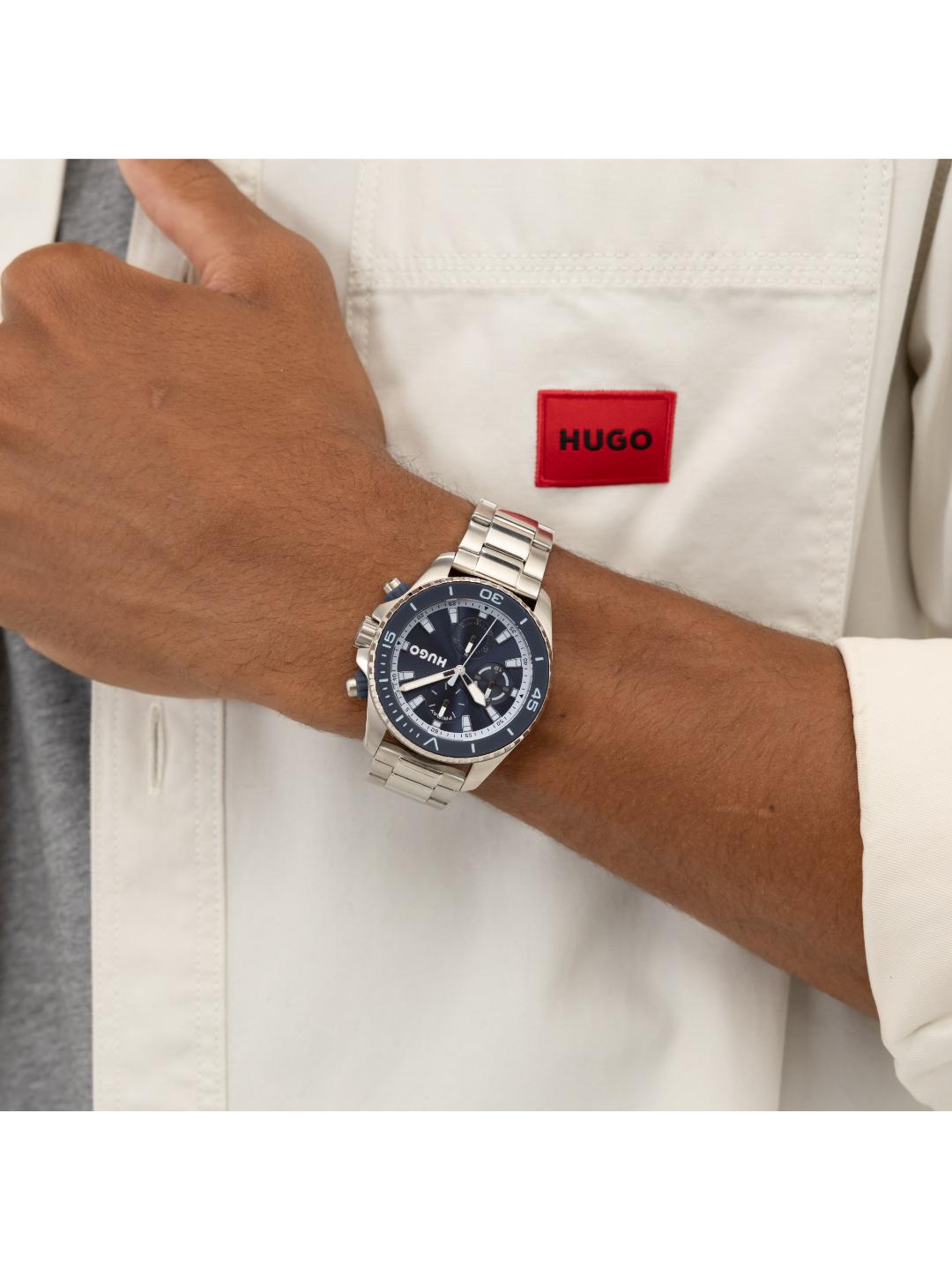 Hugo Dive Chronograph Blue 44 mm Dial Men Watch 1530429