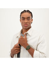 Hugo Hugo ID Basic Calendar Green 40.7 mm Dial Men Analog Watch 1530433