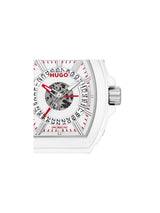 Hugo Hugo ID Basic Calendar Silver White 40.7 mm Dial Men Analog Watch 1530435