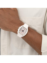 Hugo Hugo ID Basic Calendar Silver White 40.7 mm Dial Men Analog Watch 1530435