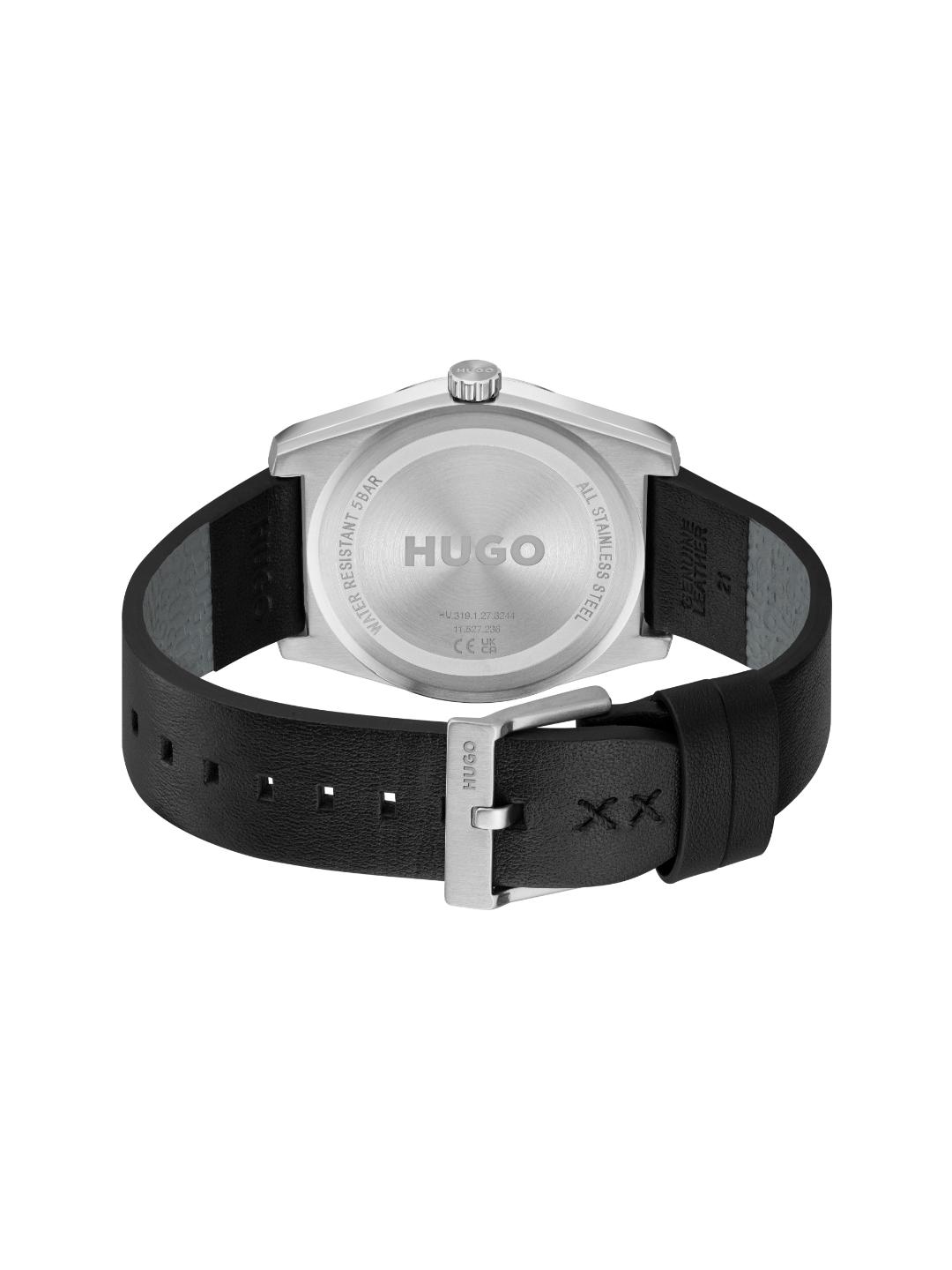 Hugo Ark Basic Black 40 mm Dial Men Analog Watch 1530437