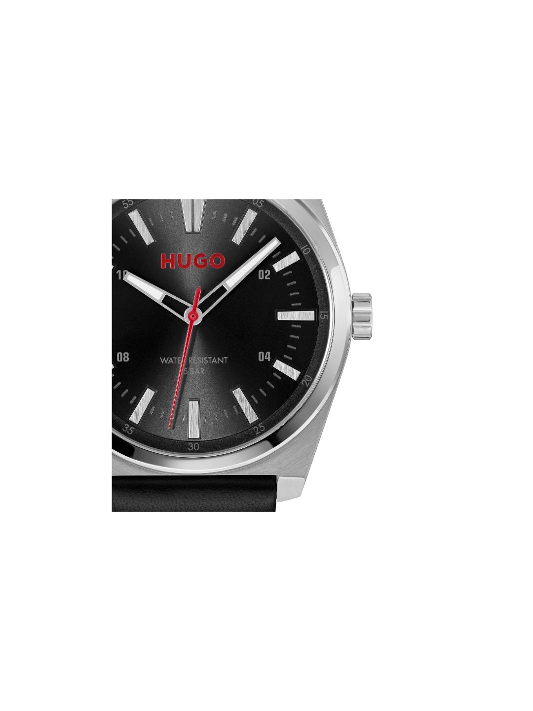 Hugo Ark Basic Black 40 mm Dial Men Analog Watch 1530437
