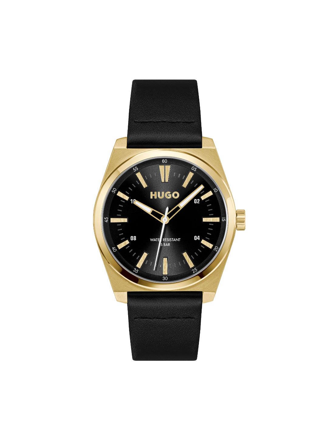 Hugo Ark Basic Black 40 mm Dial Men Analog Watch 1530438