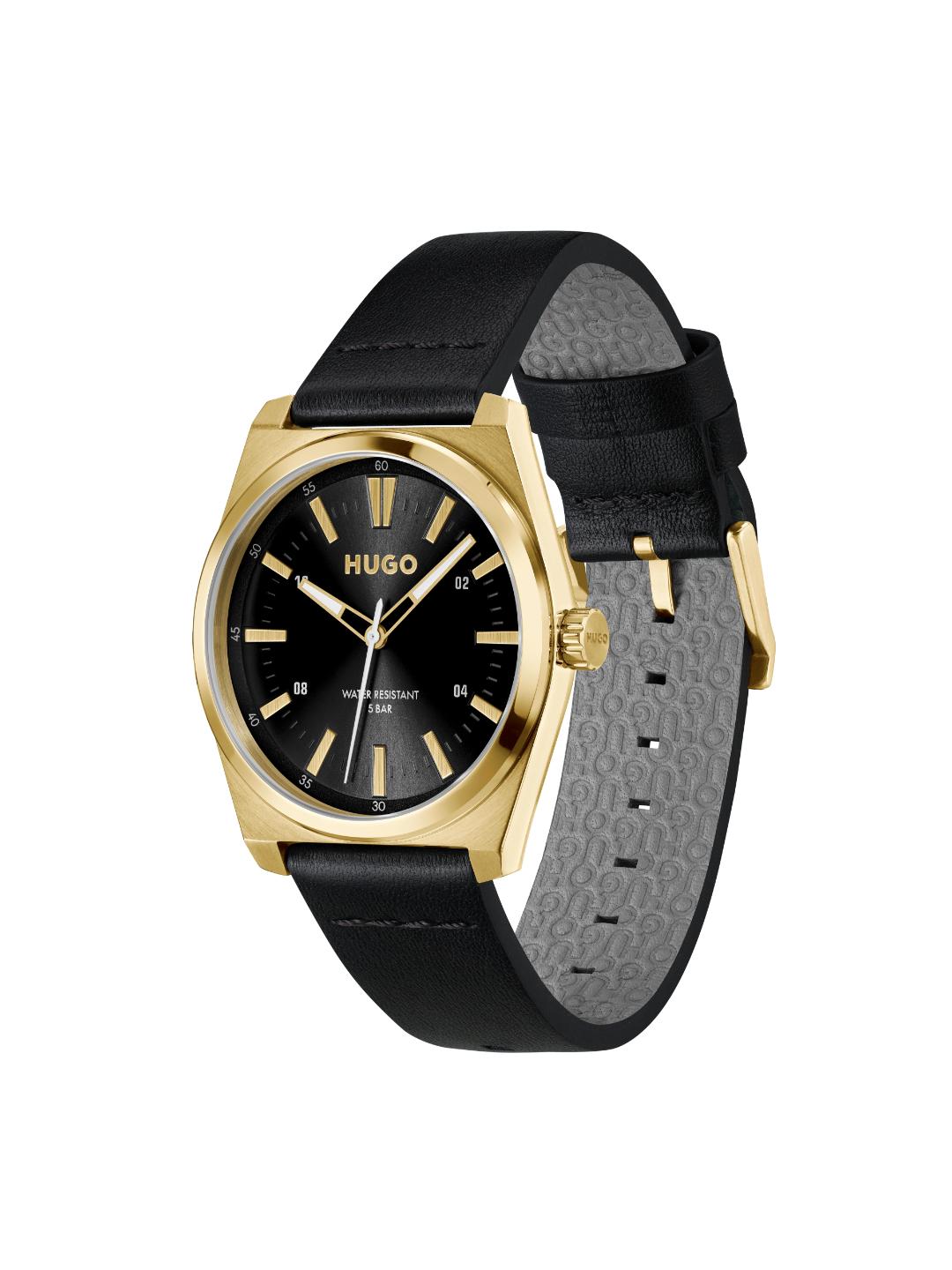 Hugo Ark Basic Black 40 mm Dial Men Analog Watch 1530438