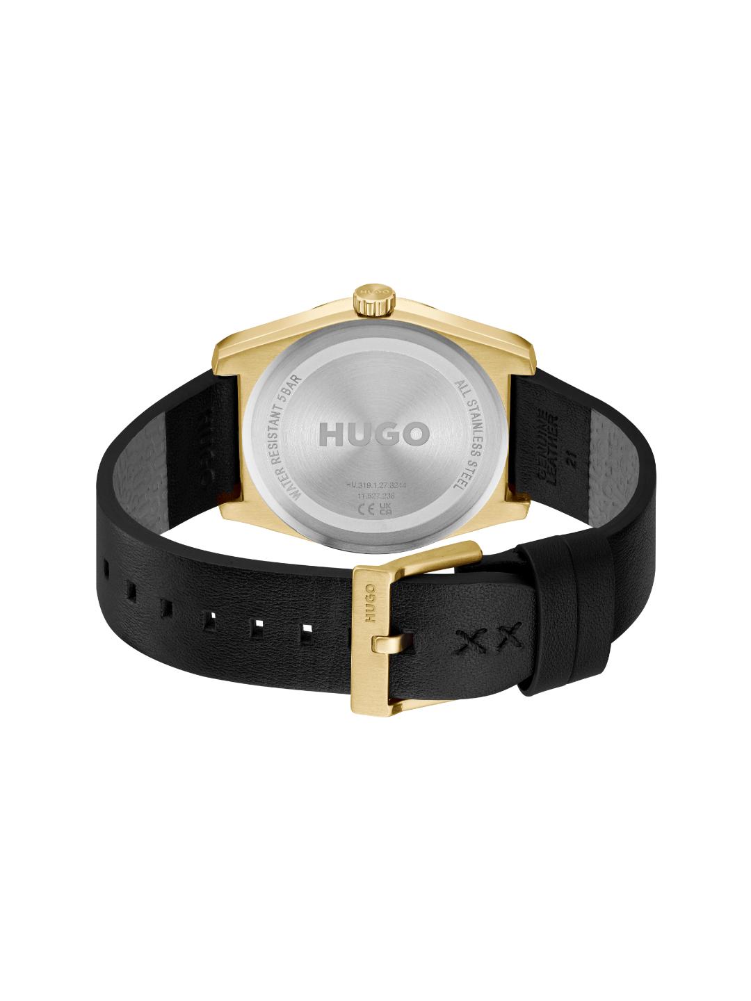 Hugo Ark Basic Black 40 mm Dial Men Analog Watch 1530438