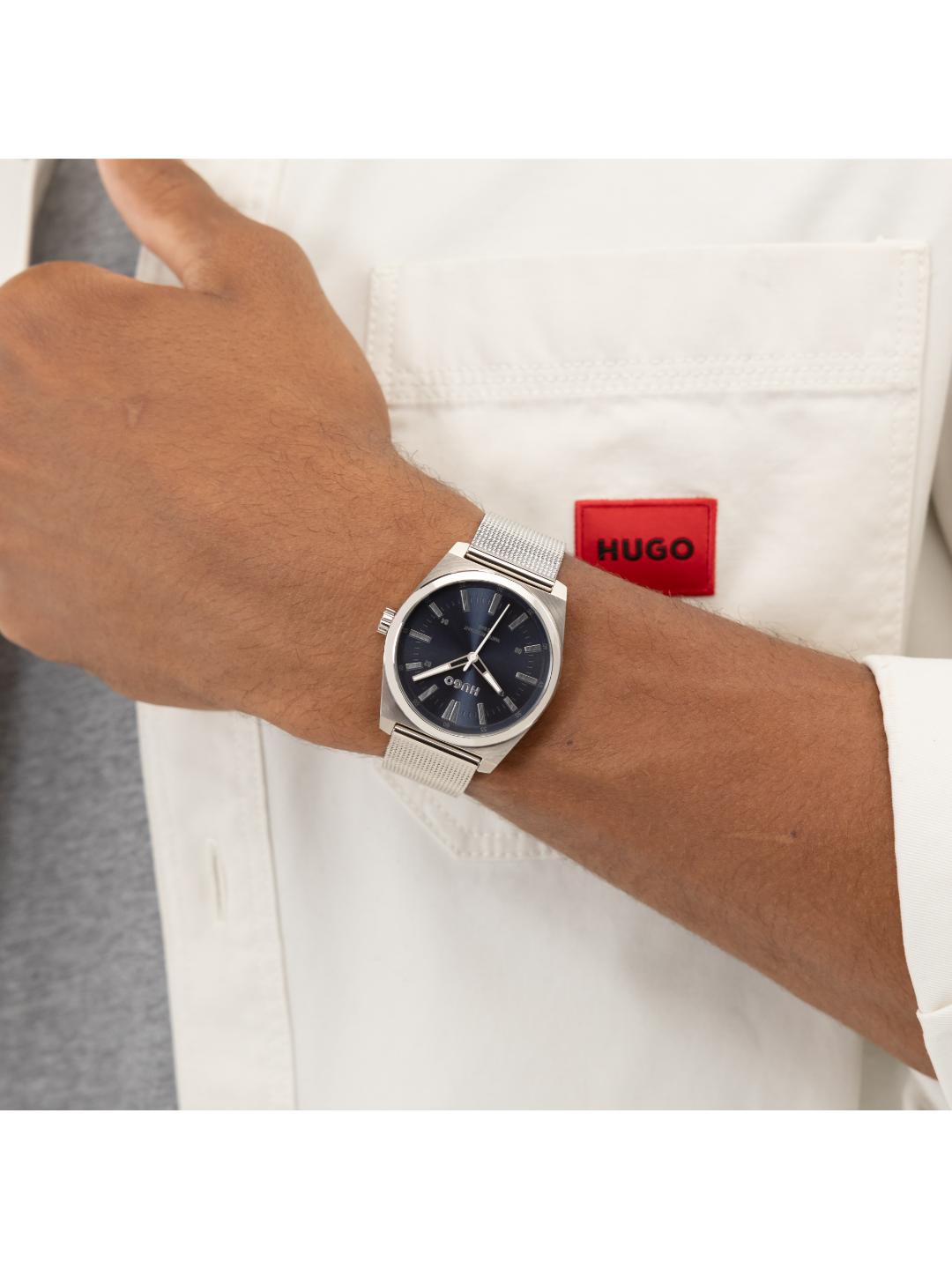 Hugo Ark Basic Blue 40 mm Dial Men Analog Watch 1530439