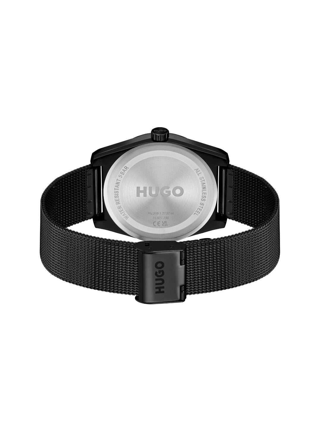 Hugo Ark Basic Black 40 mm Dial Men Analog Watch 1530440