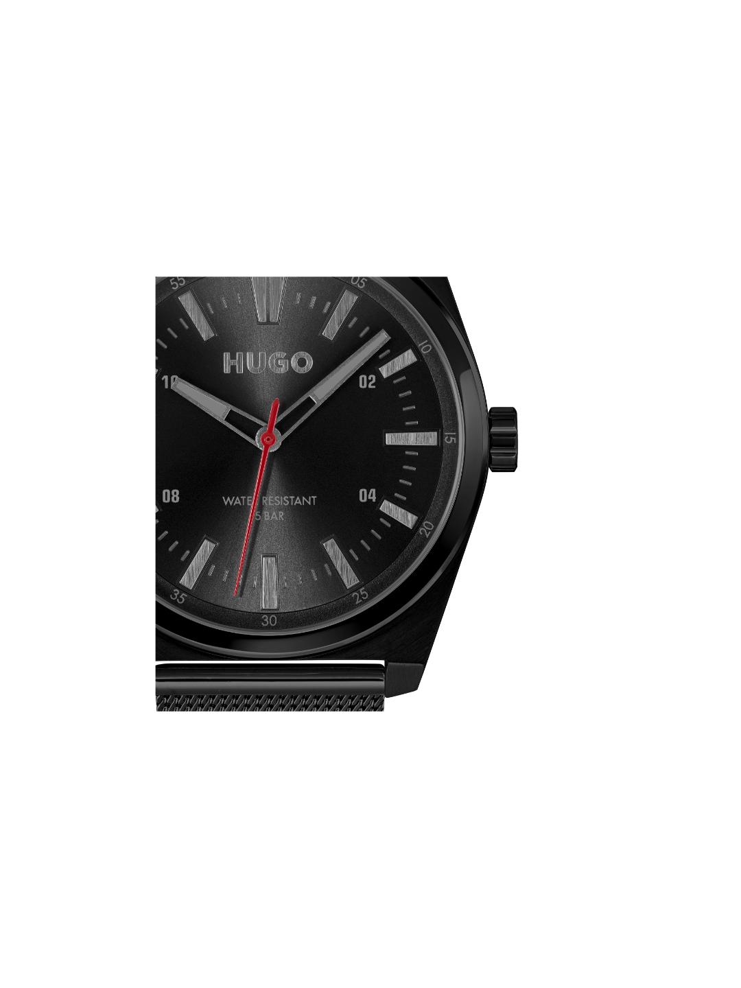Hugo Ark Basic Black 40 mm Dial Men Analog Watch 1530440