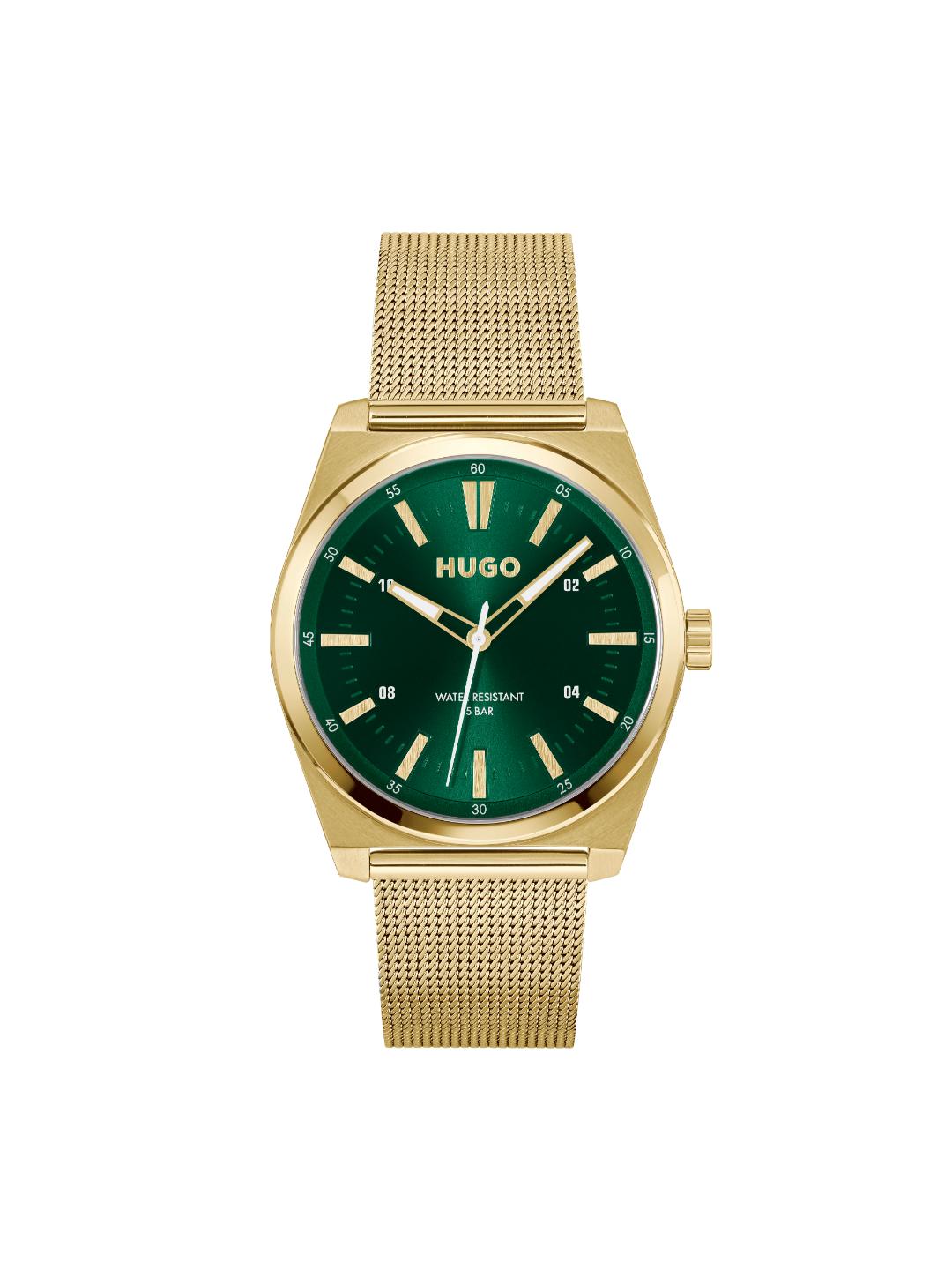 Hugo Ark Basic Green 40 mm Dial Men Analog Watch 1530441