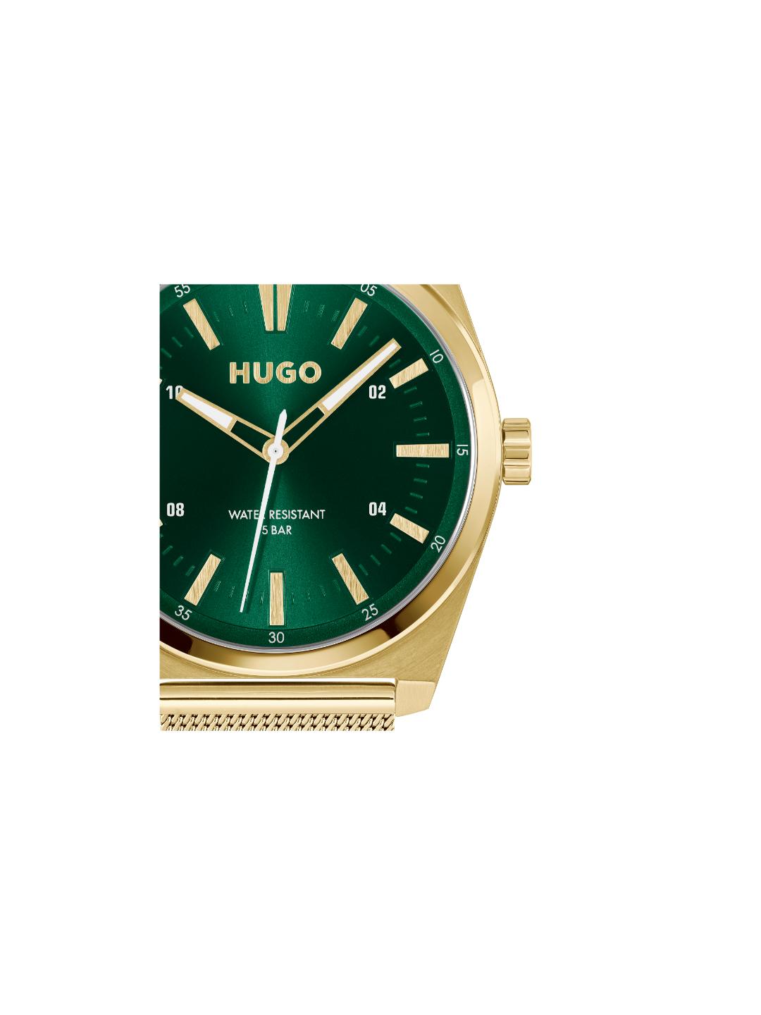 Hugo Ark Basic Green 40 mm Dial Men Analog Watch 1530441