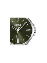 Hugo Smooth Basic Olive Green 41 mm Dial Men Analog Watch 1530442
