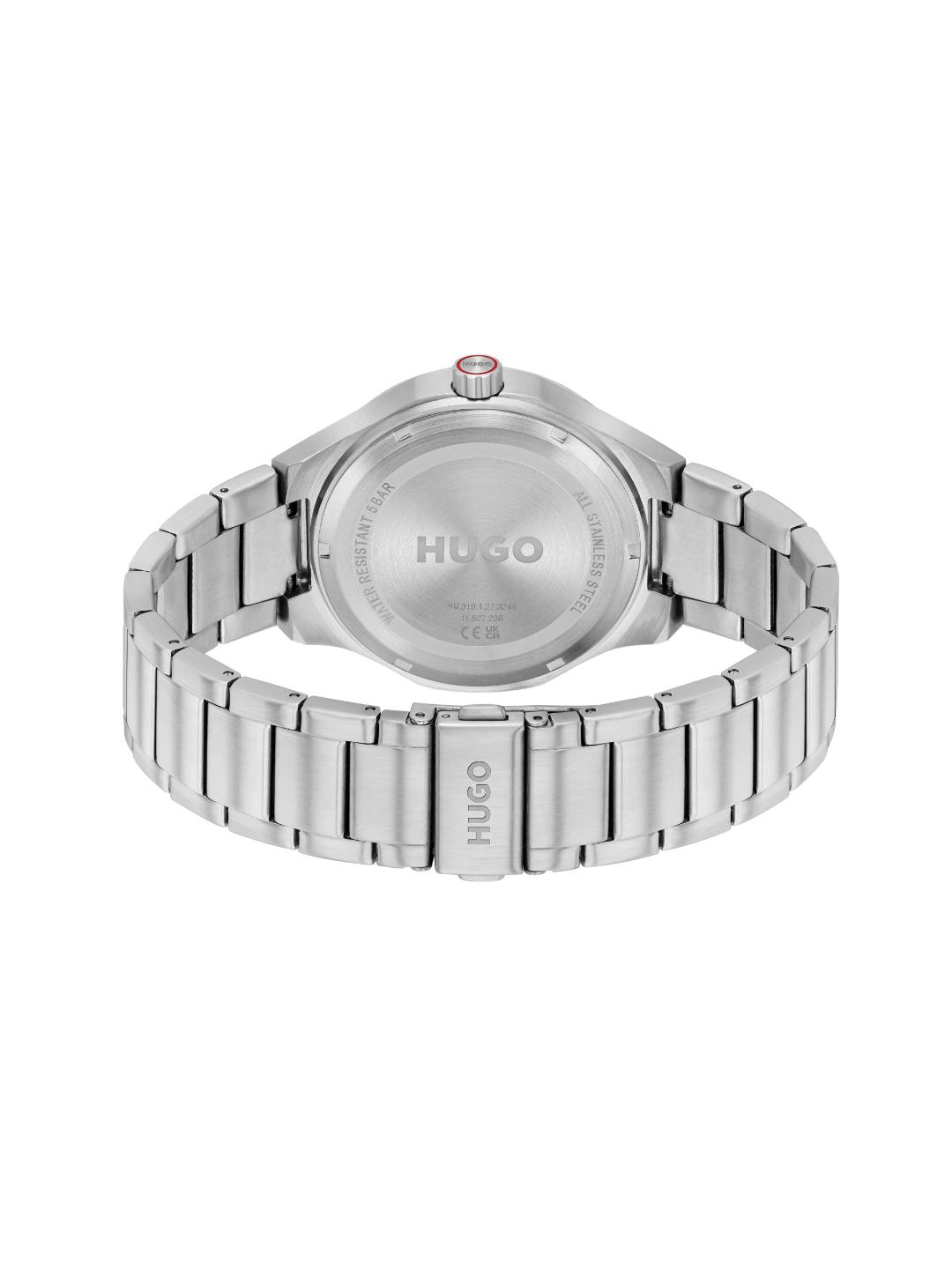 Hugo Lit Basic Black 42 mm Dial Men Analog Watch 1530447