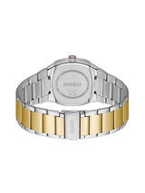 Hugo Telly Basic Silver White Tonneau 40 mm Dial Men Analog Watch 1530461