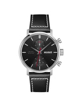 Hugo Takeoff Chrono Black 43 mm Dial Men Watch 1530465