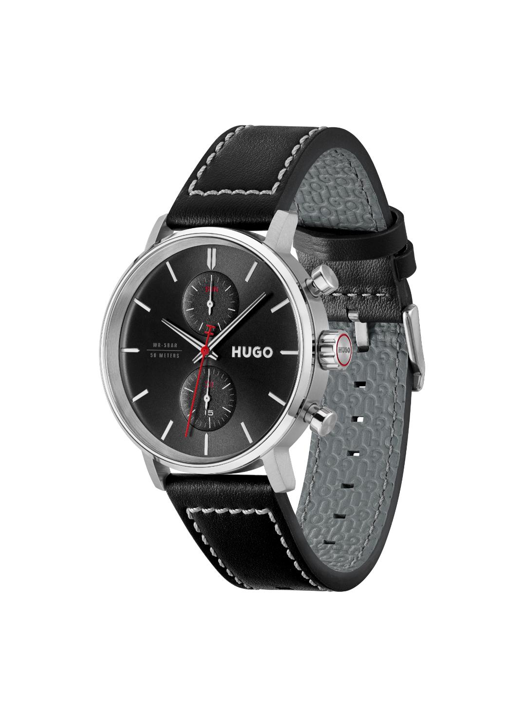 Hugo Takeoff Chrono Black 43 mm Dial Men Watch 1530465