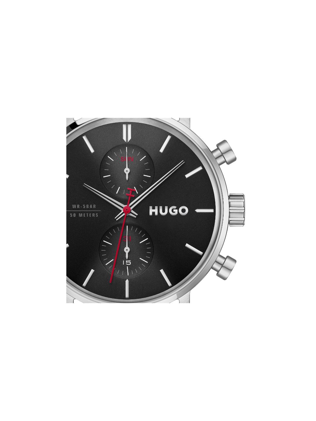 Hugo Takeoff Chrono Black 43 mm Dial Men Watch 1530465