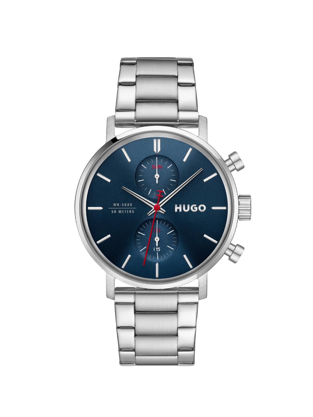 Hugo Takeoff Chrono Blue 43 mm Dial Men Watch 1530467