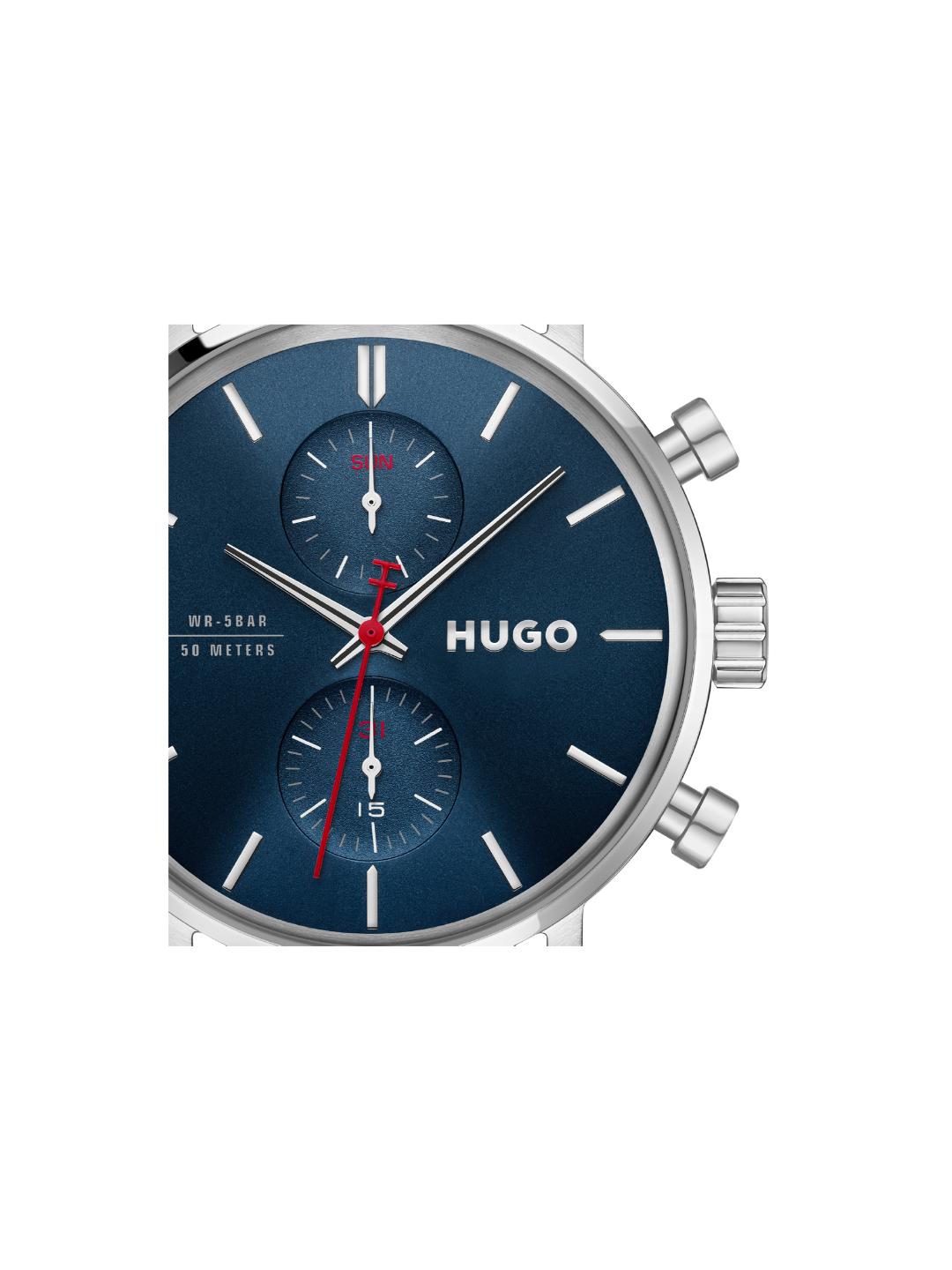 Hugo Takeoff Chrono Blue 43 mm Dial Men Watch 1530467