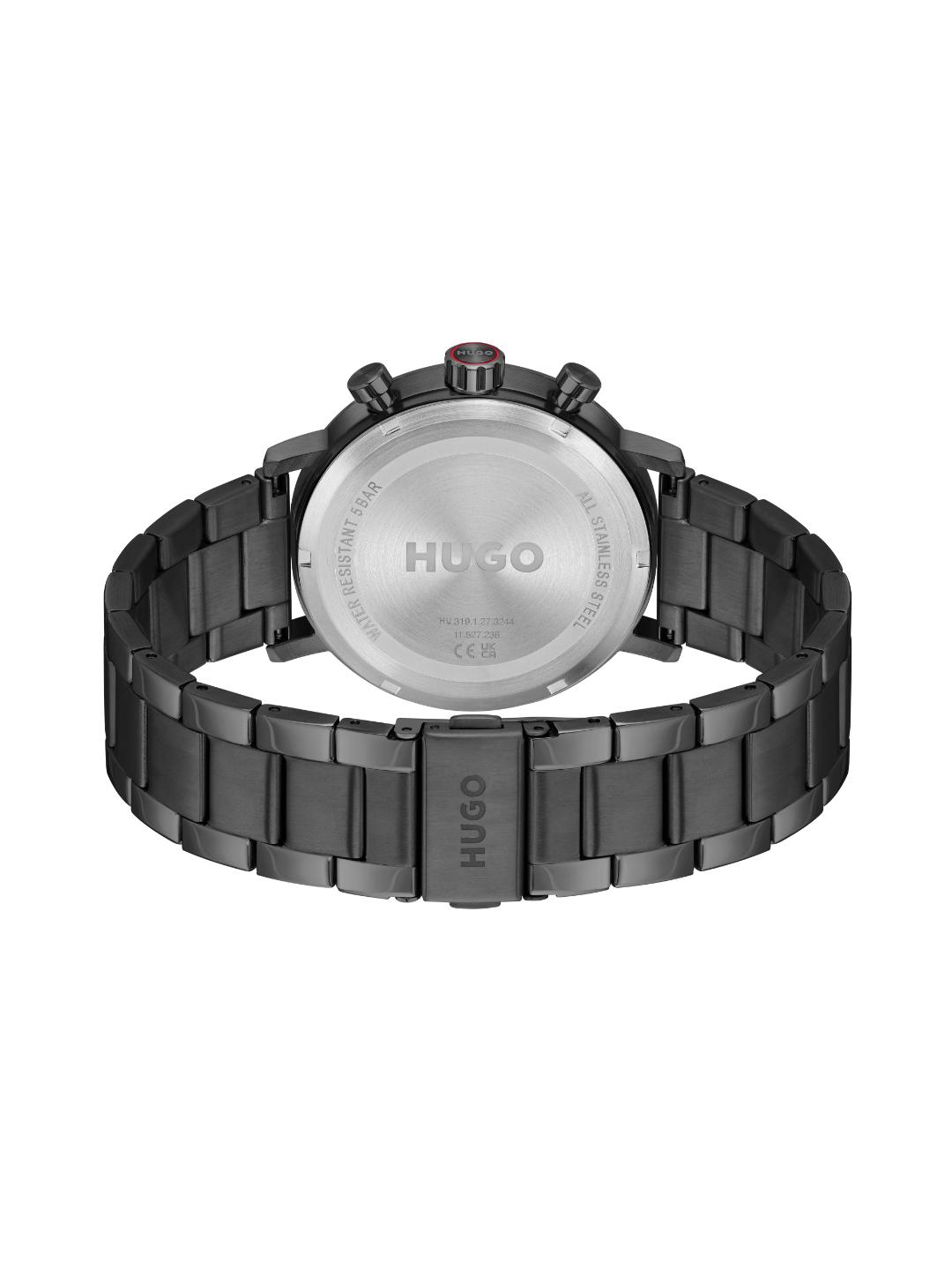 Hugo Takeoff Chrono Black 43 mm Dial Men Watch 1530468
