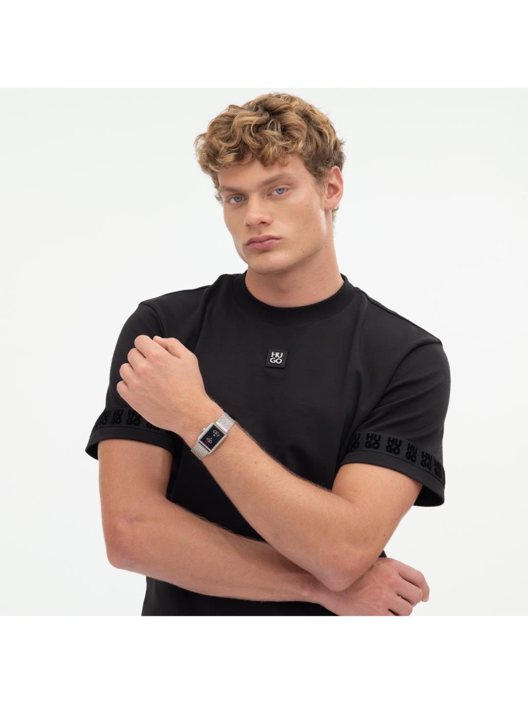 Hugo Steeze Black 28.5 mm Dial  Men Analog Watch 1530469